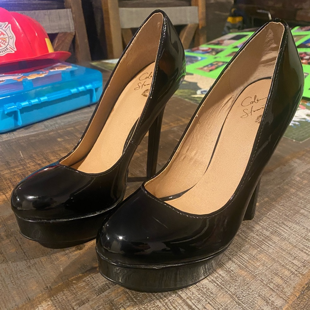 Colin Stuart Black High Heels🖤🔥🖤
